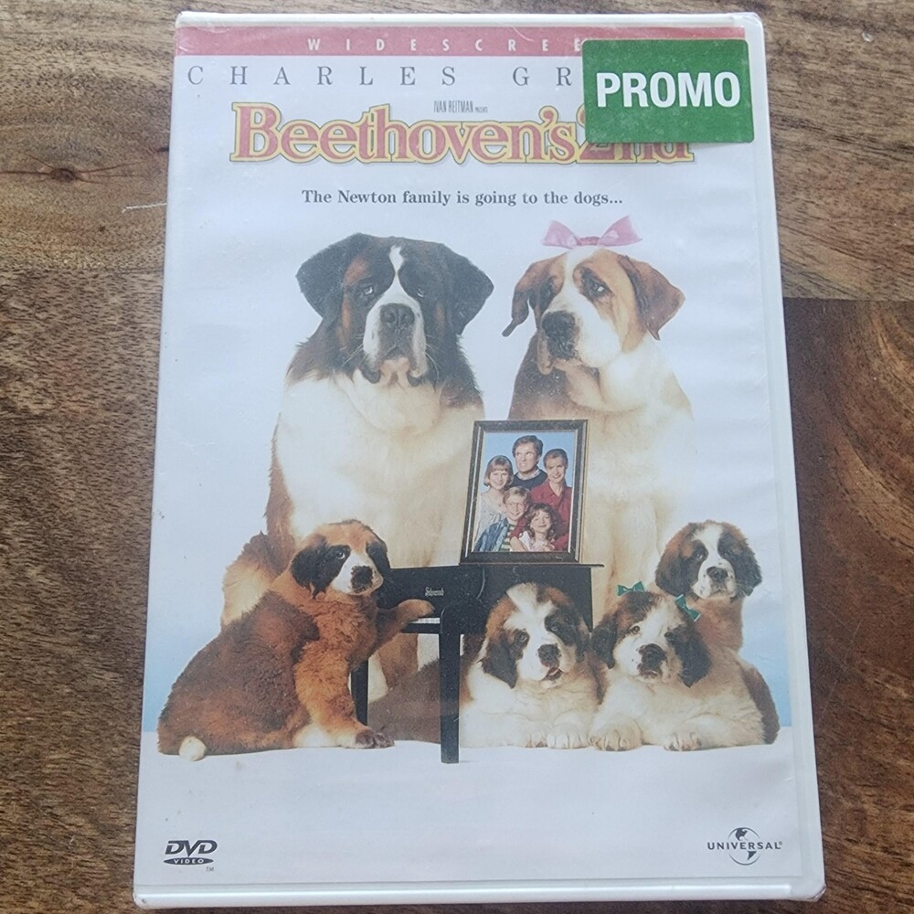 Beethoven's 2nd DVD Widescreen Promo Charles Grodin PG Universal New Sealed